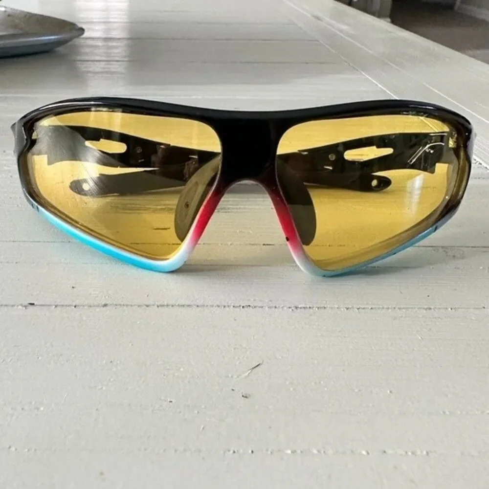 Polarized Sunglasses Mens Womens Cycling Sport Driving‎ Fishing Extra Lenses